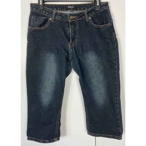 Bee & Ceci Los Angeles Pants - Bee & Ceci Los Angeles Jean Dark  Blue Capris Size 11